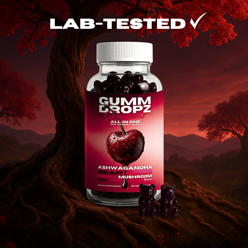 Gumm Dropz® – Black Cherry Gummies - ALL IN ONE 🍒 - GUMM DROPZ®